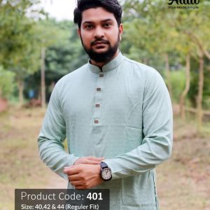 Exclusive Cotton Printed Panjabi Paste 401