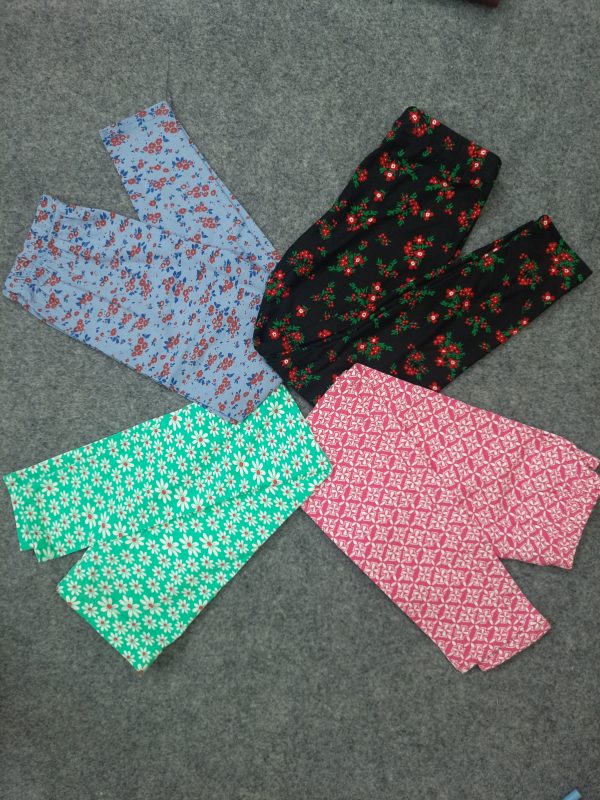 Leggings Pant Green Leafy - Image 7