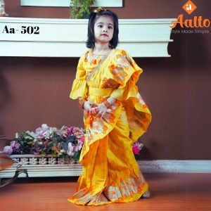 Ready Making Sharee For Baby girls- Aa-502