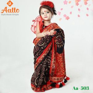 Ready Making Sharee For Baby girls- Aa-503